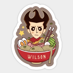 The Gentleman Scientist Ramen Sticker